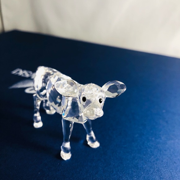 Swarovski crystal figurine calf new in box - Picture 3 of 4
